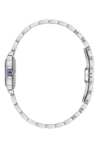 Metalen en Doublé Zilver Ion Quartz Horloge met Keramiek