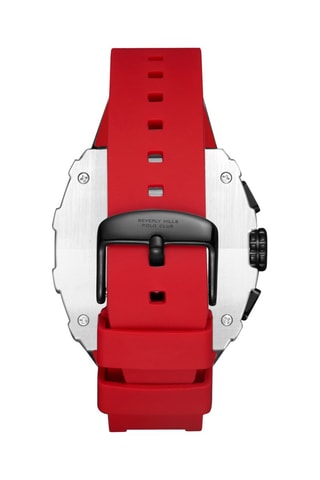 Legering Quartz Horloge - Tachymeter - Rood en Zwart