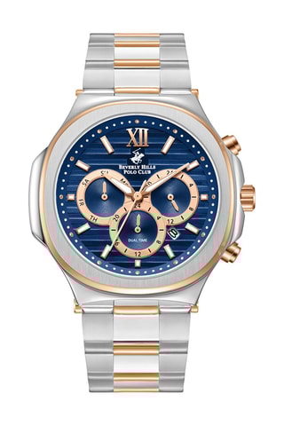 Legering Quartz Horloge - Zilverkleurig en Roségoudkleurig