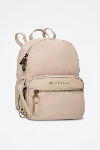 Sac à dos Morgan - Rose et beige