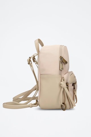Sac à dos Morgan - Rose et beige