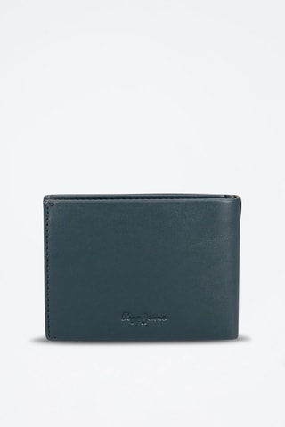 Portefeuille en cuir Marshal - Bleu foncé