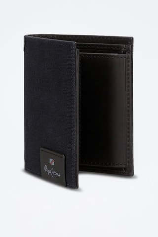 Portefeuille en cuir Hilliop Noir