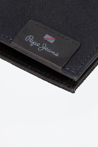 Portefeuille en cuir Hilliop Noir