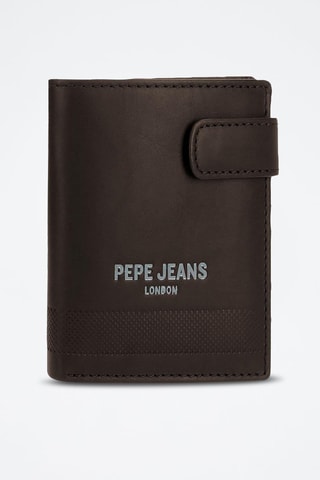 Portefeuille en cuir Deep - Marron