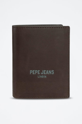 Portefeuille en cuir Deep - Marron