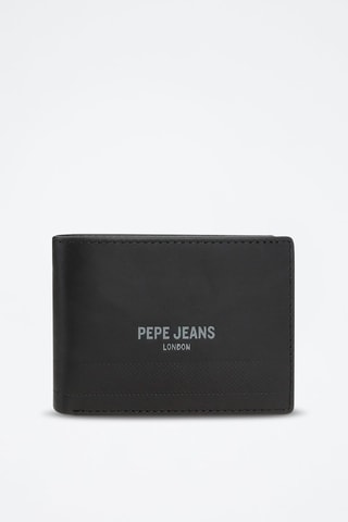 Portefeuille en cuir Deep - Noir