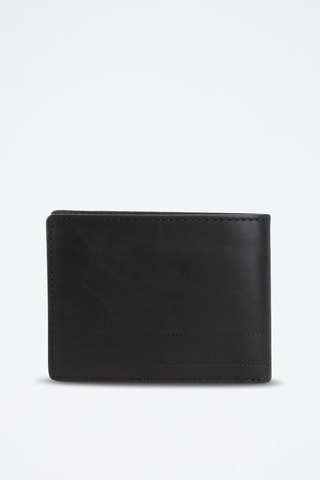 Portefeuille en cuir Deep - Noir