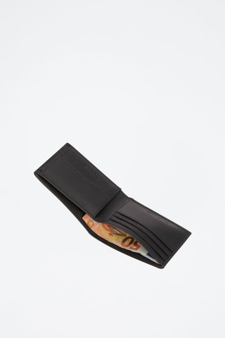 Portefeuille en cuir Deep - Noir