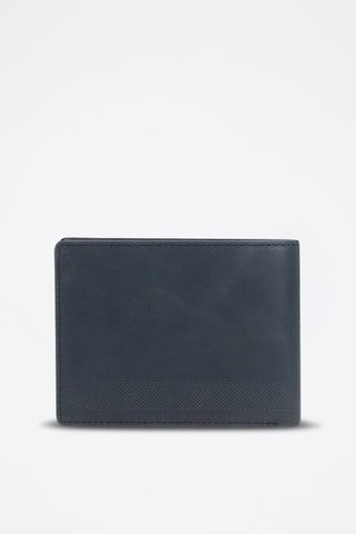 Portefeuille en cuir Deep - Bleu marine