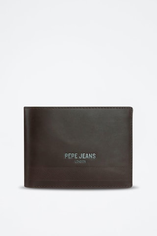 Portefeuille en cuir Deep - Marron