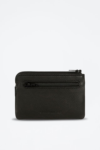 Porte-monnaie Checkbox - Noir