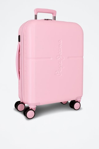 Valise cabine extensible et connectée Highlight - Rose - 55 cm