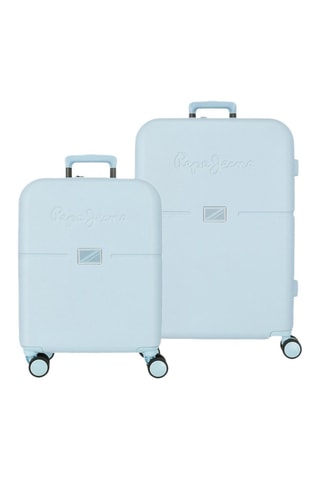 Valise cabine et valise semaine Pepe Jeans - Bleu