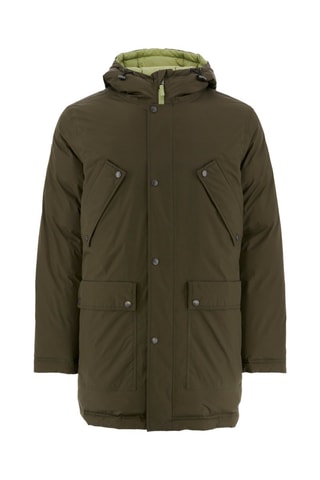 Parka réversible à capuche Hamilton - Kaki et vert clair
