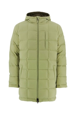 Parka réversible à capuche Hamilton - Kaki et vert clair