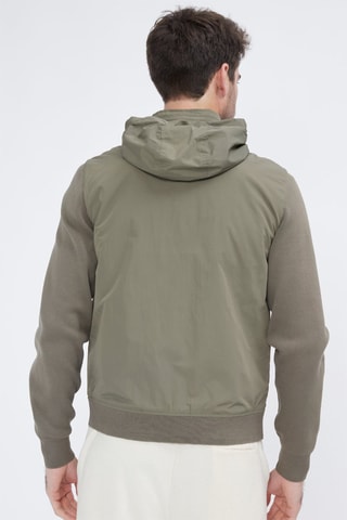 Sweat à capuche Bardenas - Kaki