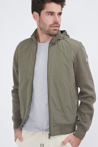 Sweat à capuche Bardenas - Kaki