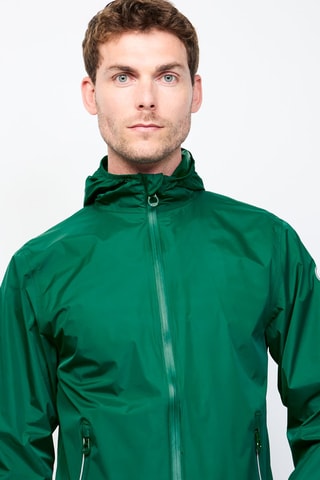 Coupe-vent à capuche Manille - Vert foncé