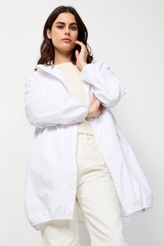 Parka à capuche Copenhagen - Blanc