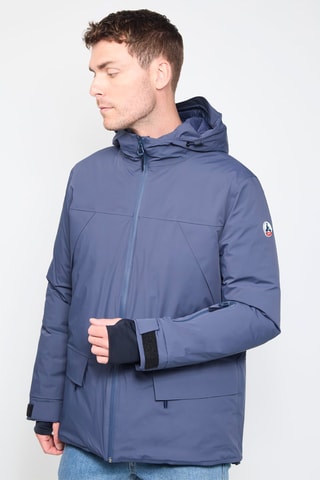 Parka à capuche Everest - Bleu marine