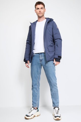 Parka à capuche Everest - Bleu marine