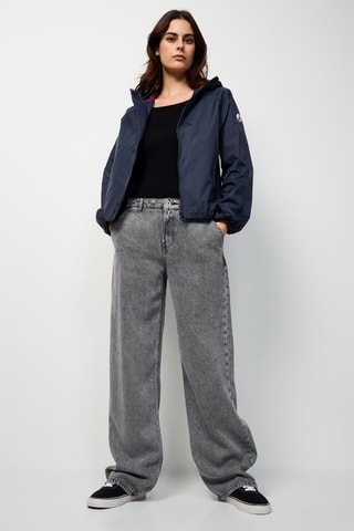 Coupe-vent à capuche Singapore - Bleu marine