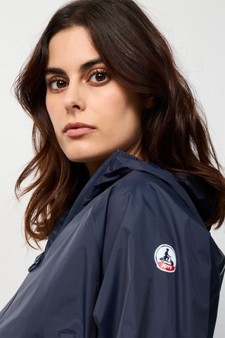 Coupe-vent à capuche Singapore - Bleu marine