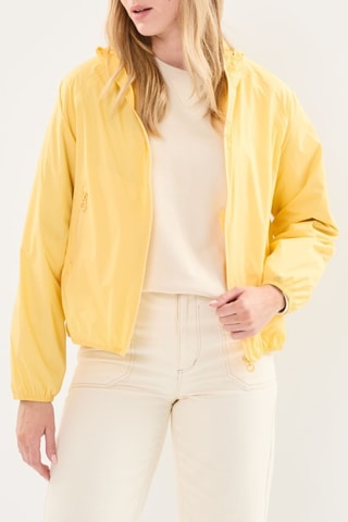 Coupe-vent à capuche  Feroe - Jaune