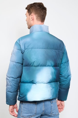 Doudoune tie and dye Okinawa Frost - Bleu clair