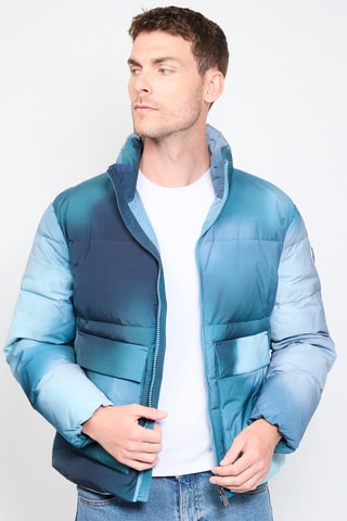 Doudoune tie and dye Okinawa Frost - Bleu clair