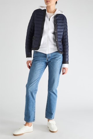 Doudoune Paola - Bleu marine et noir