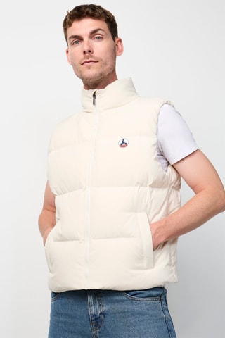 Doudoune sans manches Nagano - Ecru