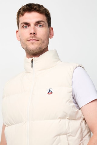 Doudoune sans manches Nagano - Ecru