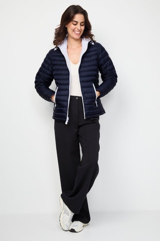 Doudoune réversible Vienne - Blanc et bleu marine