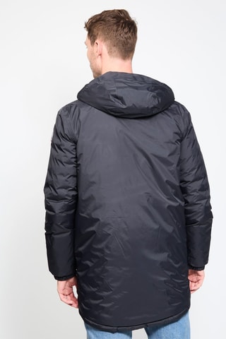 Doudoune longue réversible Amsterdam - Noir et gris clair