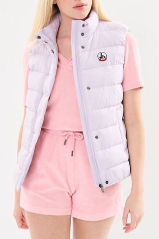 Doudoune sans manches Valentine - Lilas