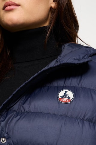 Doudoune longue Lola - Bleu marine