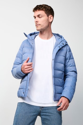 Doudoune à capuche Jorge - Bleu clair