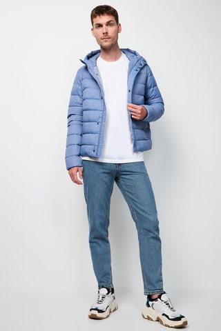 Doudoune à capuche Jorge - Bleu clair