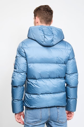Doudoune à capuche Java - Bleu clair
