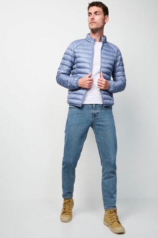 Doudoune Mat - Bleu clair