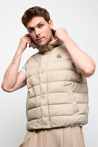 Doudoune sans manches Michael - Beige