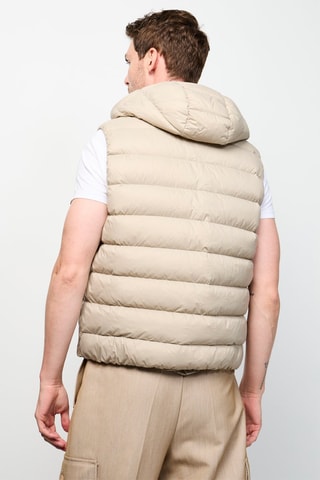 Doudoune sans manches Michael - Beige