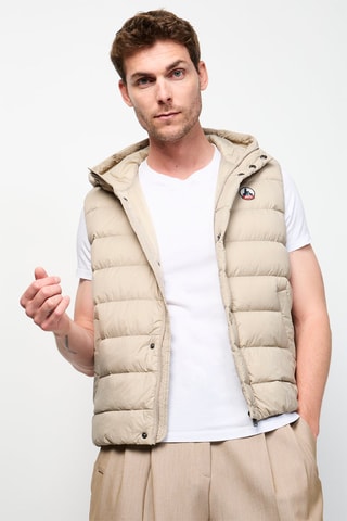 Doudoune sans manches Michael - Beige