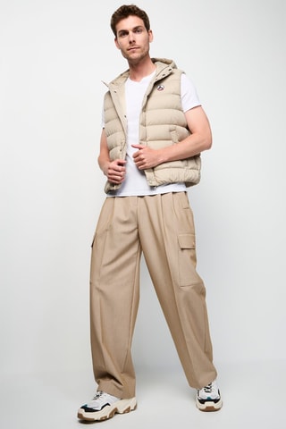 Doudoune sans manches Michael - Beige