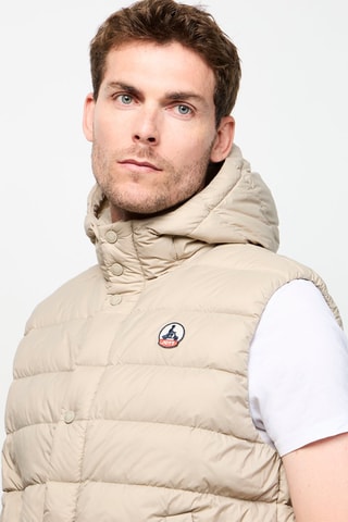 Doudoune sans manches Michael - Beige