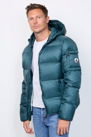 Doudoune à capuche Java - Vert foncé