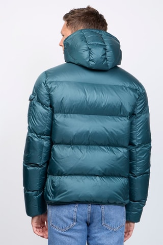 Doudoune à capuche Java - Vert foncé