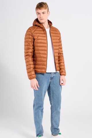 Doudoune à capuche Nico - Caramel